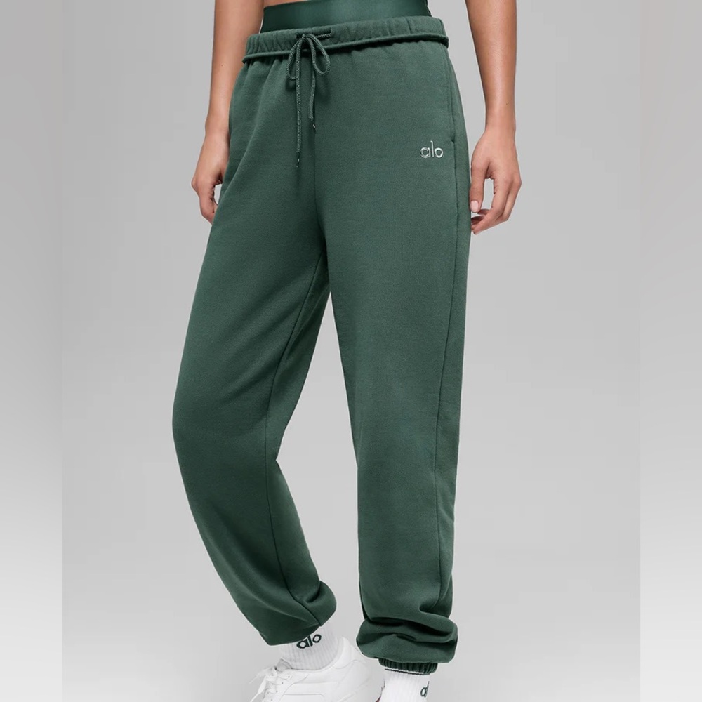 Alo Yoga Accolade Sweatpant - Clover Green